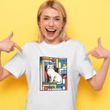 Bauhaus Cat Tişört