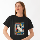 Bauhaus Cat Tişört