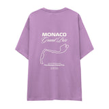 Monako Grand Prix Oversize Tişört