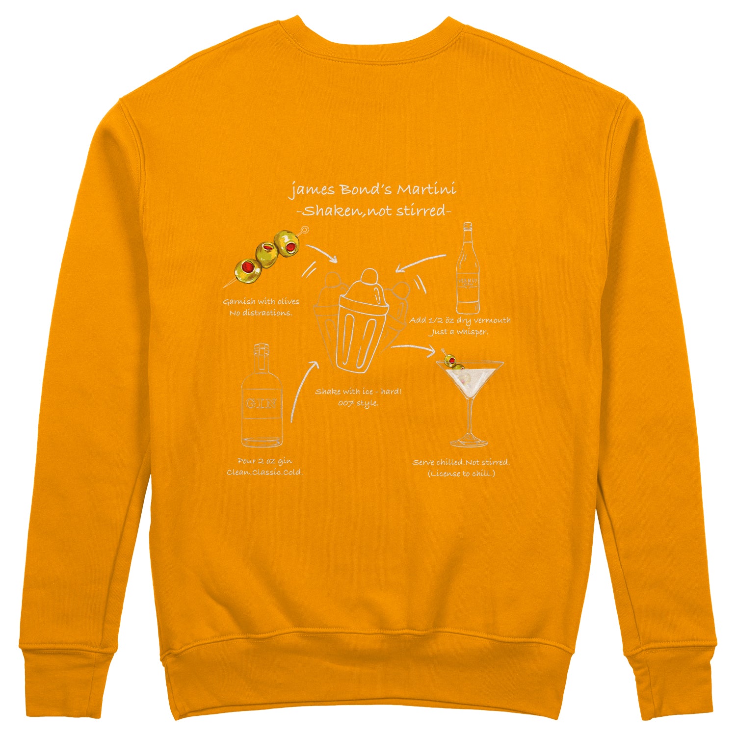 James Bond's Martini Sweatshirt