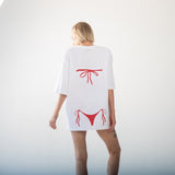 Red Bikini Oversize Tişört