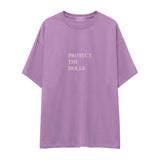 Protect The Dolls Oversize Tişört