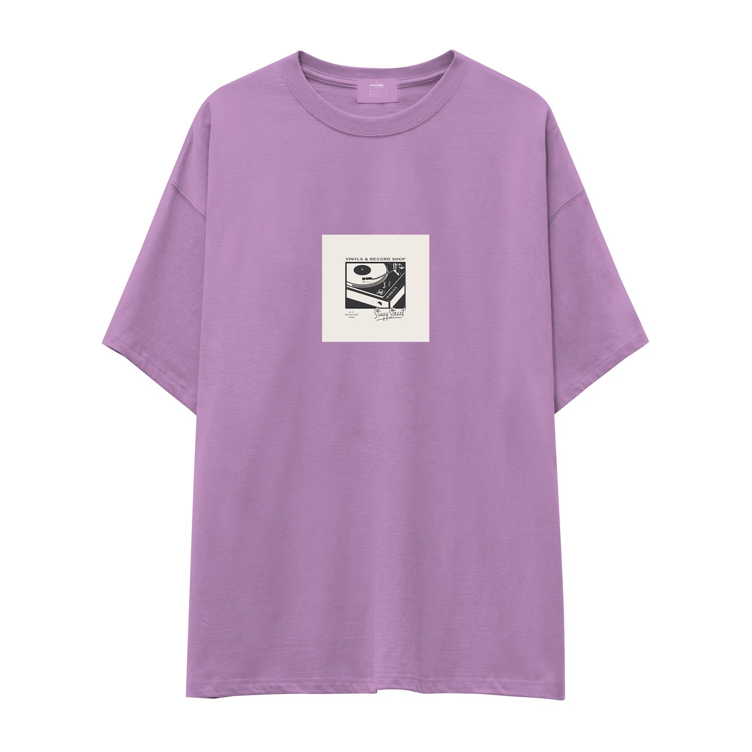 Vinyl Dreams Oversize Tişört