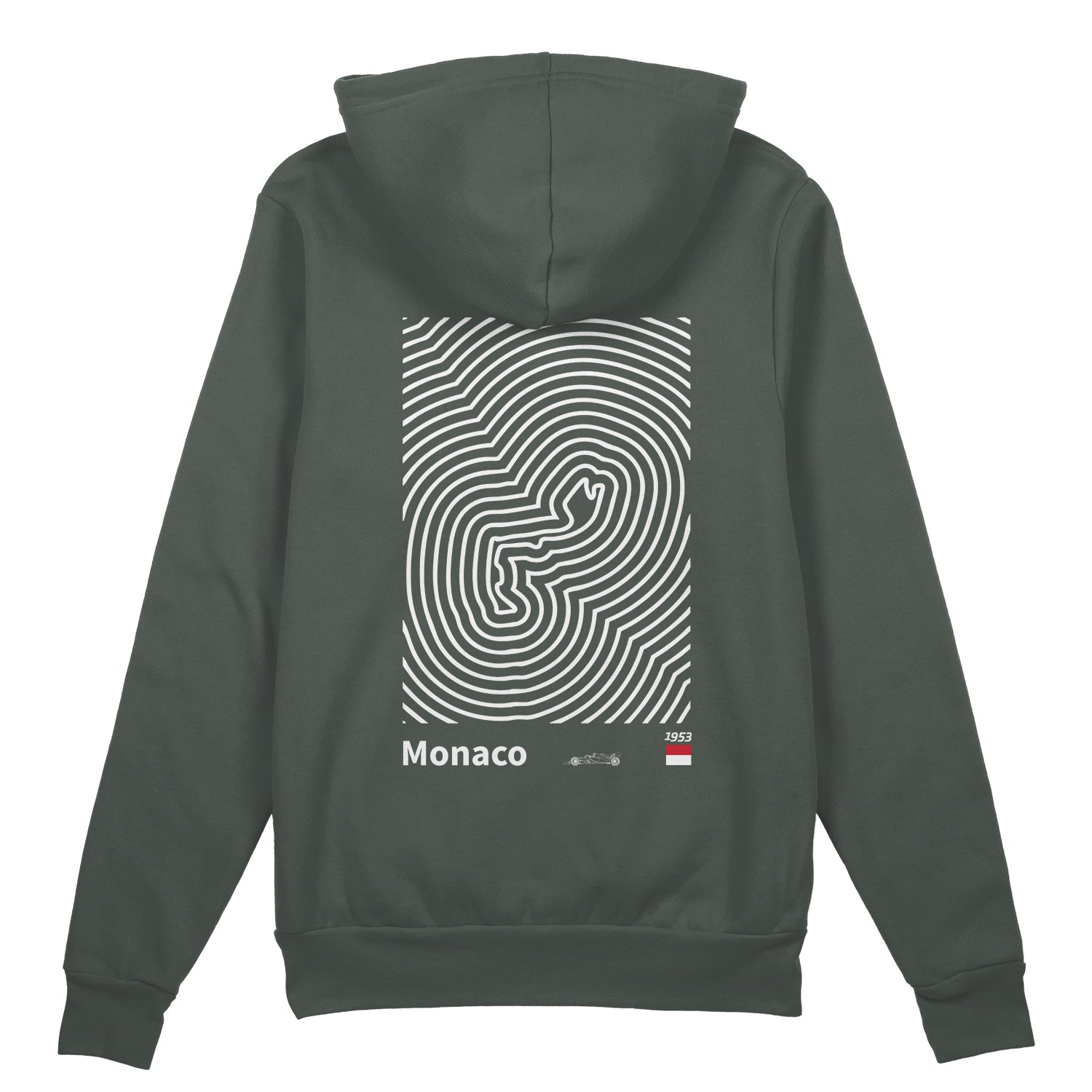 Circuit de Monaco Artwork Oversize Hoodie