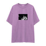 Jimi Hendrix Falkoner Centret Copenhagen 1969 Oversize Tişört