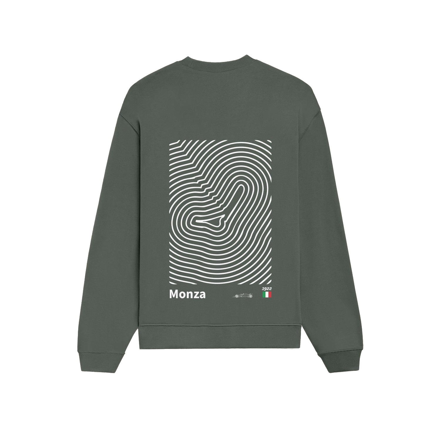 Monza Circuit Artwork Oversize Sweatshirt