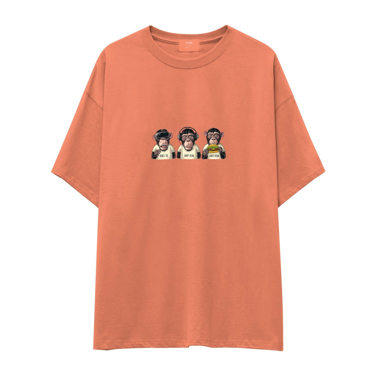 Diplomatic Monkeys Oversize Tişört