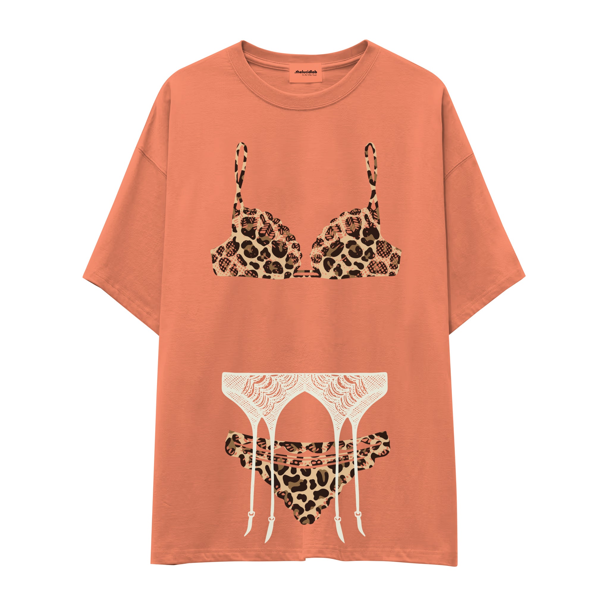 Noir Seduce – Leopard Oversize Tişört