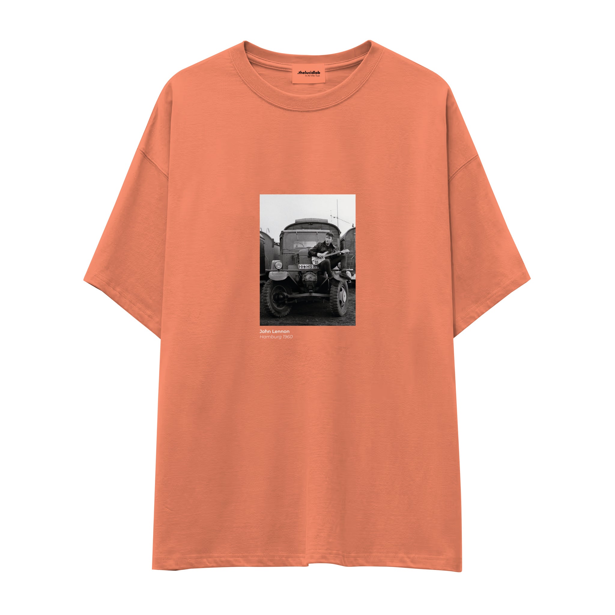 John Lennon Hamburg 1960 Oversize Tişört