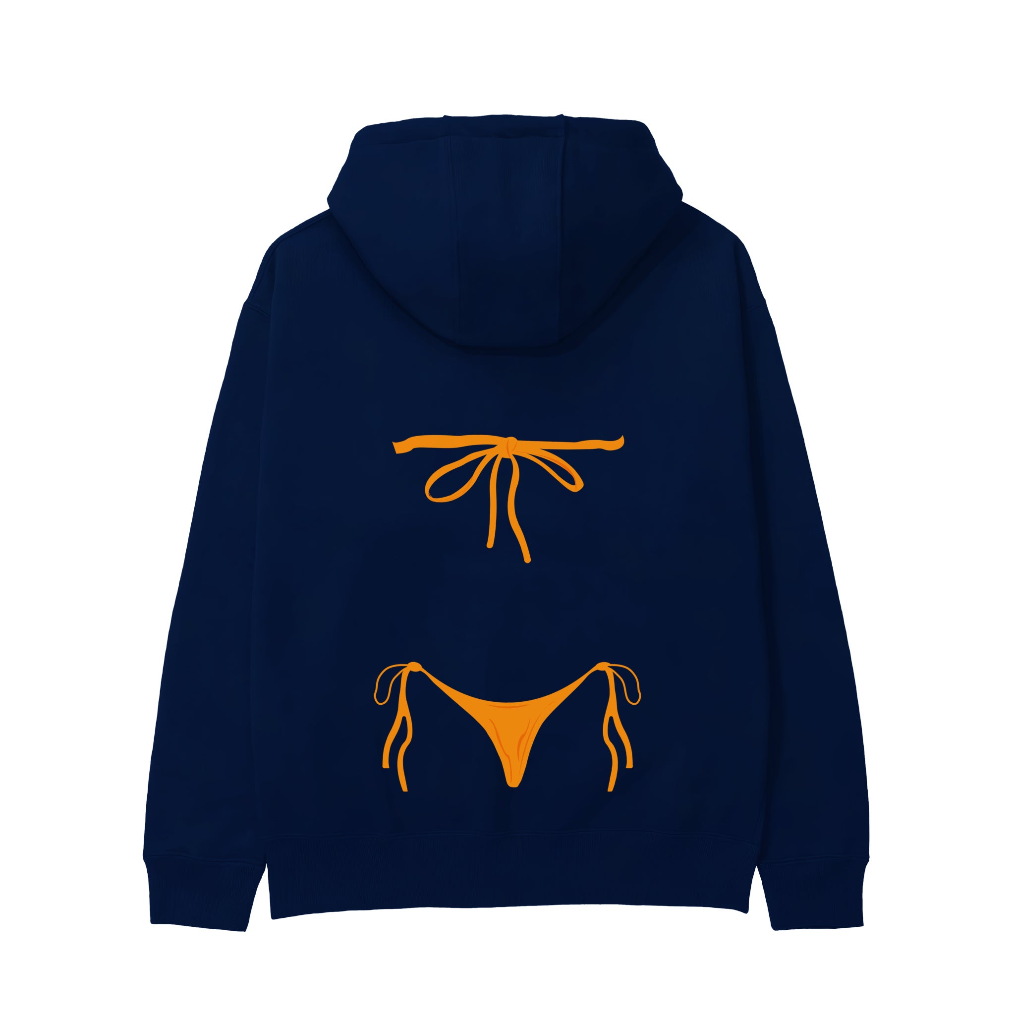 Orange Bikini Hoodie