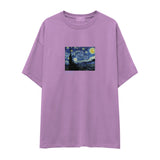 The Starry Night Oversize Tişört