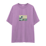 Kanagawa Oki Nami Ura Oversize Tişört