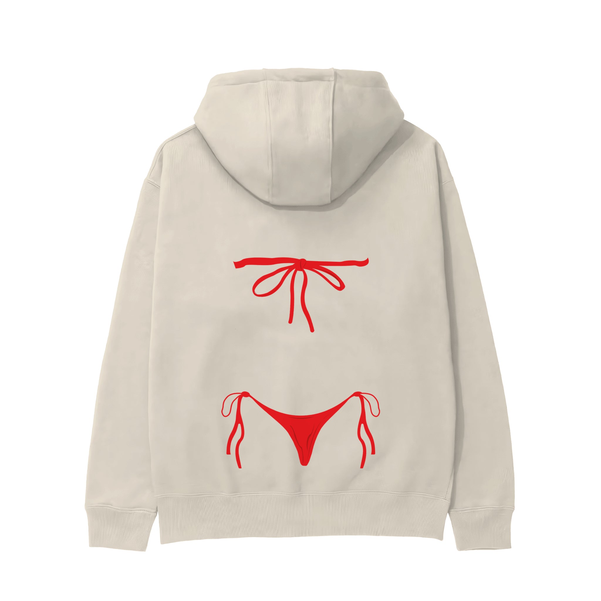 Red Bikini Hoodie