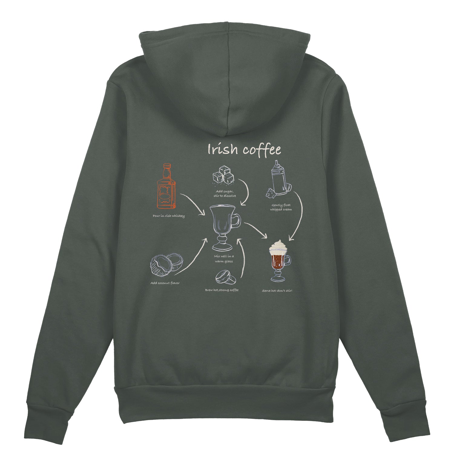 Irish Coffee Oversize Hoodie