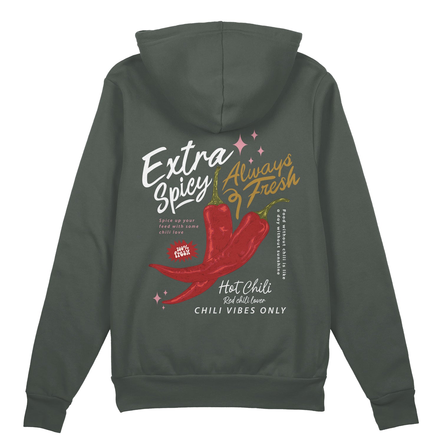 Chili Vibes Only Oversize Hoodie