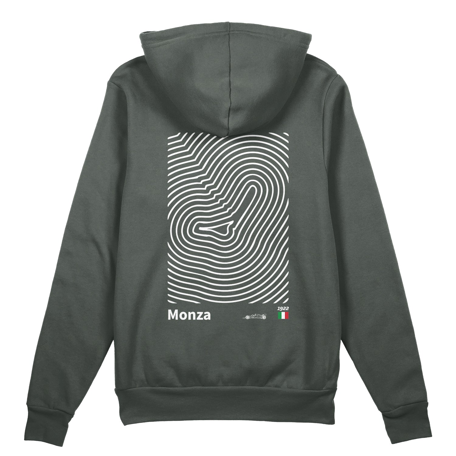 Monza Circuit Artwork Oversize Hoodie
