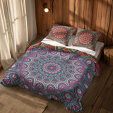 Mandala & Mor Mandala Çift Taraflı Nevresim Takımı