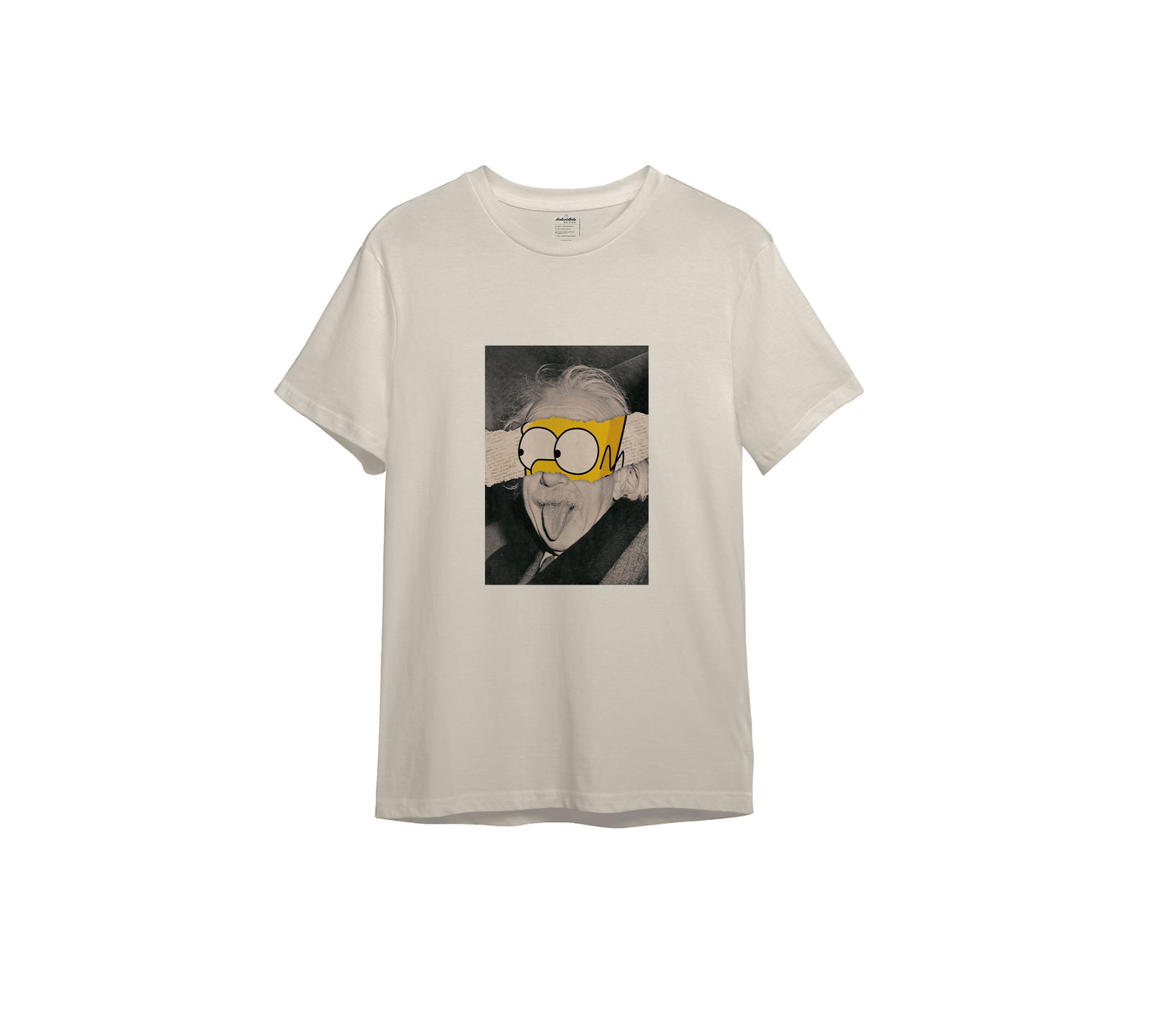 Albert Einstein / Homer Simpson Tişört