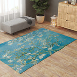 Almond Blossoms - Blooming Almond Tree Rug