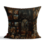 Apelles Painting Campaspe Çift Taraflı Kırlent Kılıfı 2 Adet