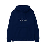 I Only Accept Apologies in Cash Hoodie – Lacivert – ön görünüm