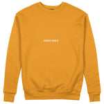 I Only Accept Apologies in Cash Sweatshirt – Turuncu – ön görünüm