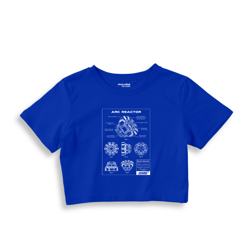 Arc Reactor Crop Tişört