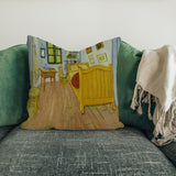 Arles'teki Yatak Odası Çift Taraflı Kırlent Kılıfı 2 Adet