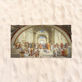 School of Athens - Scuola di Atene Beach Towel