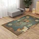 Avatar The Last Airbender Map Carpet