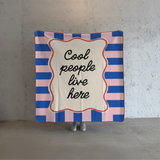 Cool People Live Here Polar Tv Battaniyesi