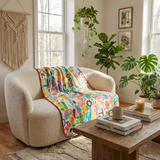 Joyful Abstract Polar Tv Battaniyesi