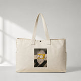 Albert Einstein / Homer Simpson Daily Tote Bag