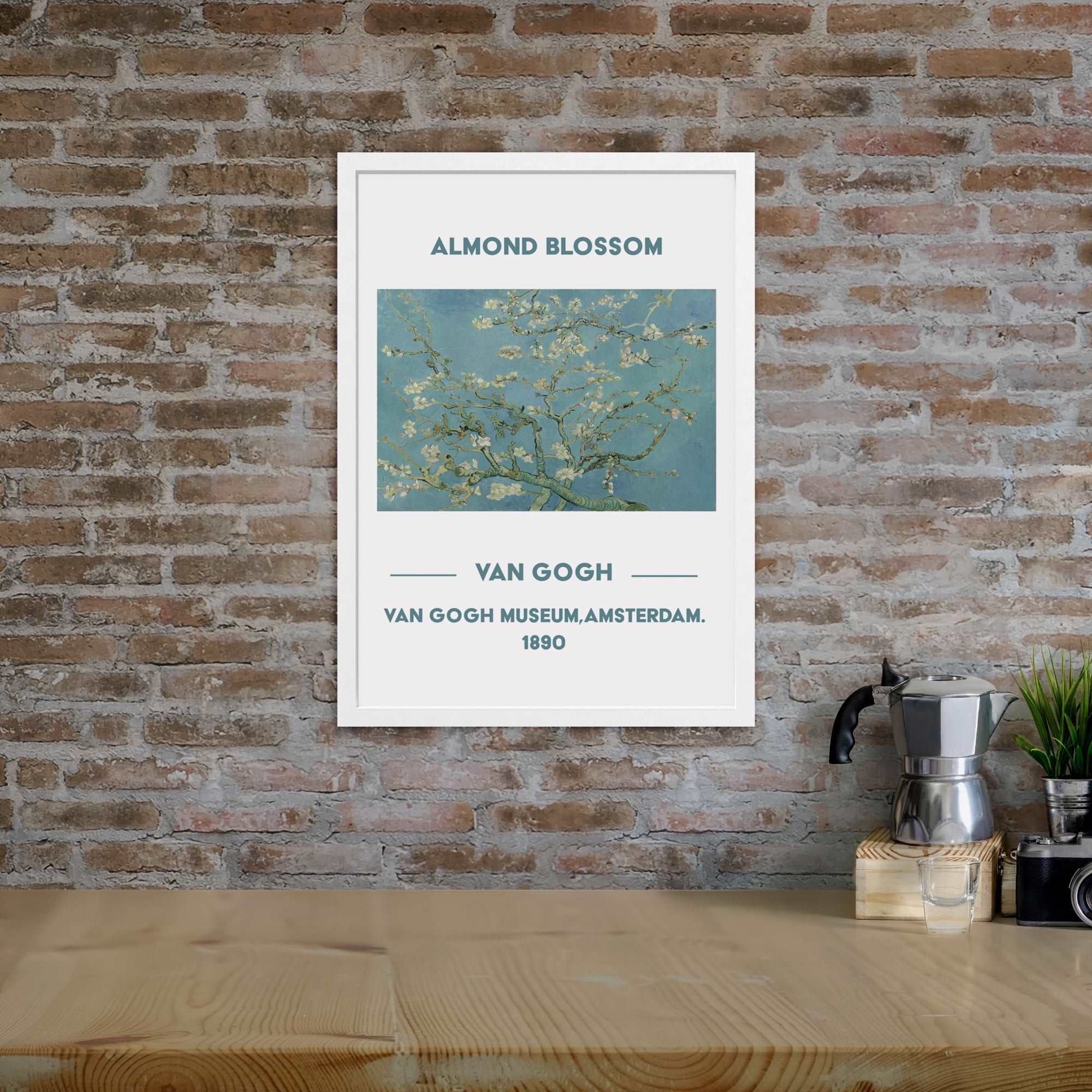 Almond Blossom - Çiçek Açan Badem Ağacı Poster