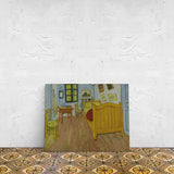 Arles'teki Yatak Odası - Slaapkamer te Arles Kanvas Tablo