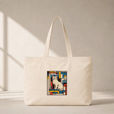 Bauhaus Cat Club Tote Bag