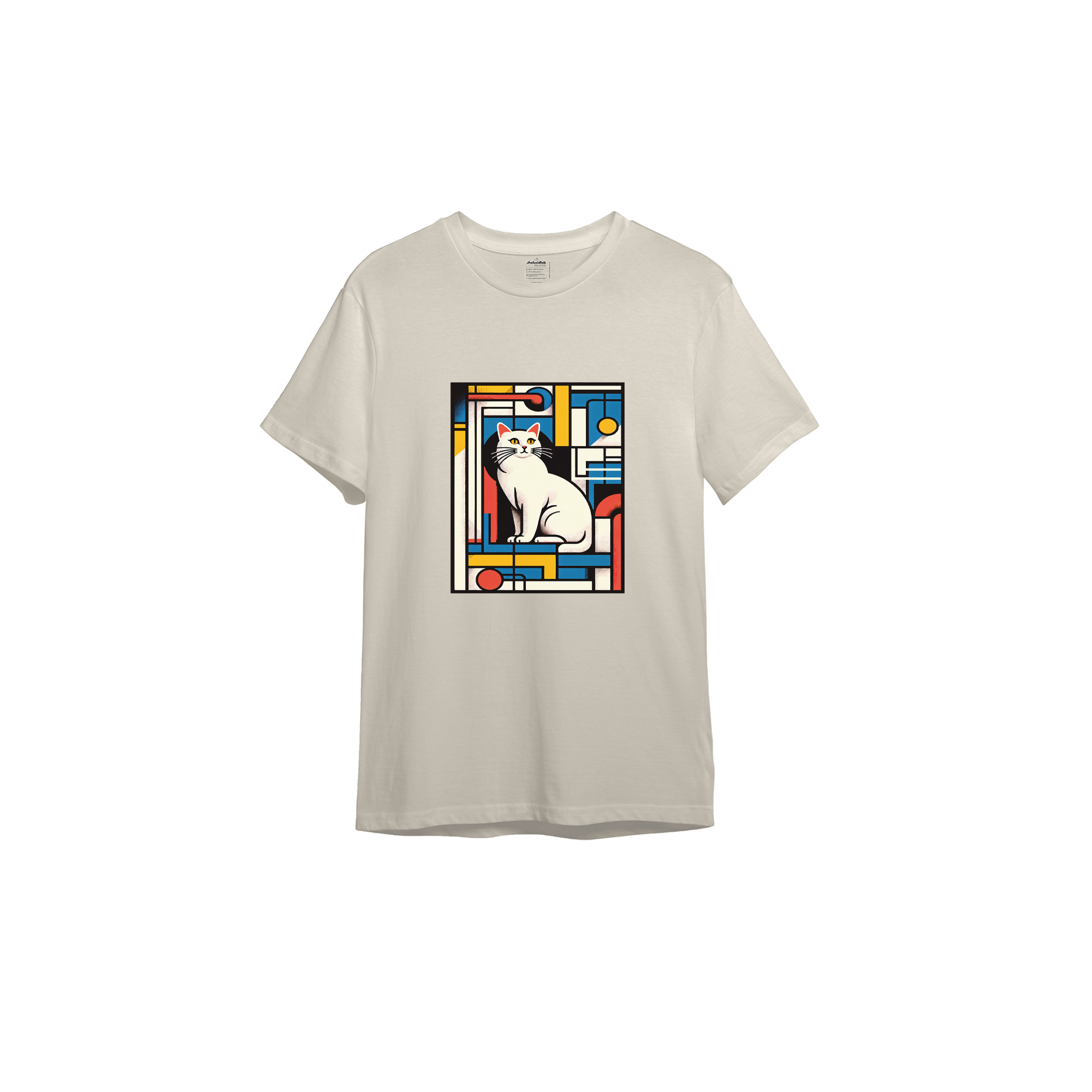Bauhaus Cat Tişört