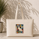 Bauhaus Cat Weekend Tote Bag