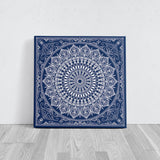 Blue Mandala Kanvas Tablo