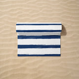 Brush - Blue Striped Beach Towel