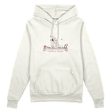 Find Your Balance Oversize Hoodie – Beyaz – ön görünüm