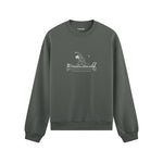 Find Your Balance Oversize Sweatshirt – Antrasit – ön görünüm
