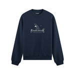 Find Your Balance Oversize Sweatshirt – Lacivert – ön görünüm