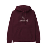 Find Your Balance Regular Hoodie – Bordo – ön görünüm