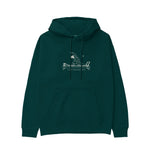 Find Your Balance Regular Hoodie – Koyu Yeşil – ön görünüm