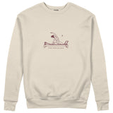 Find Your Balance Regular Sweatshirt – Bej – ön görünüm