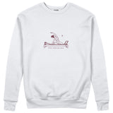 Find Your Balance Regular Sweatshirt – Beyaz – ön görünüm