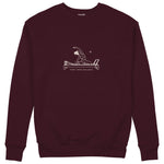 Find Your Balance Regular Sweatshirt – Bordo – ön görünüm