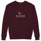 Find Your Balance Regular Sweatshirt – Bordo – ön görünüm