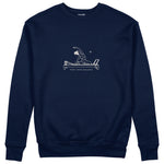 Find Your Balance Regular Sweatshirt – Lacivert – ön görünüm
